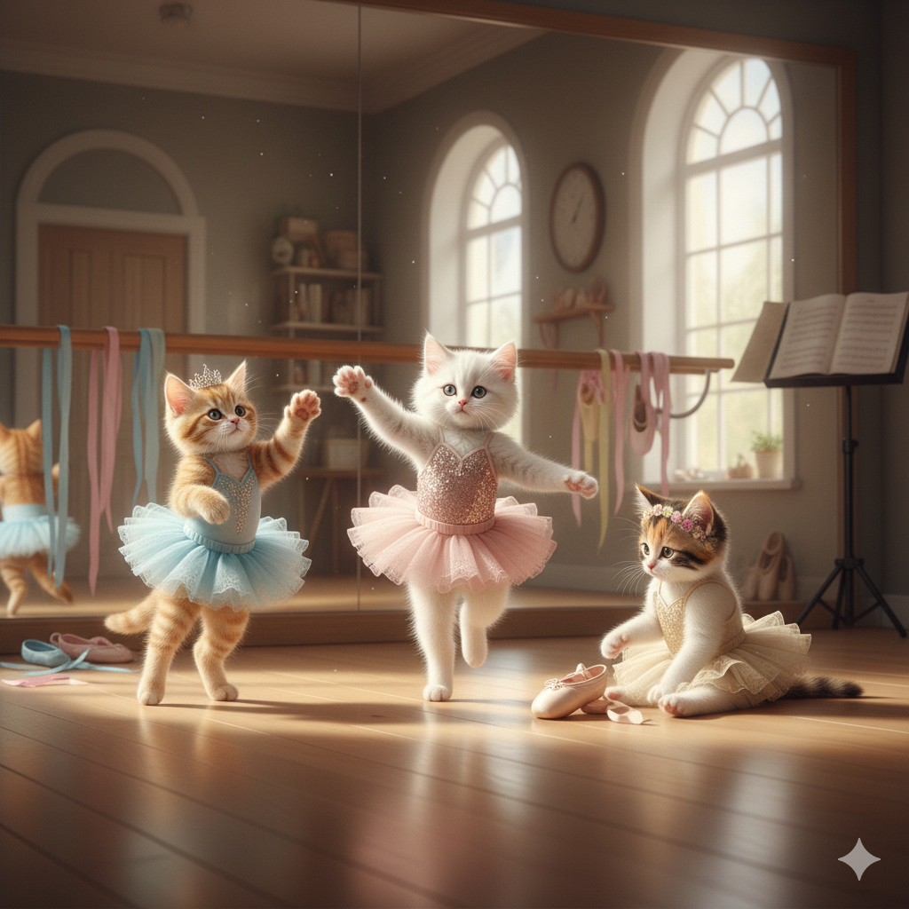 Ballet Kittens